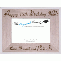 Personalised Birthday Photo Frame 4x6 Template 2