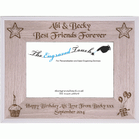 Personalised Birthday Photo Frame 4x6 Template 3