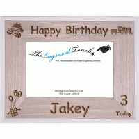Personalised Birthday Photo Frame 4x6 Template 8