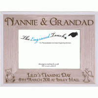Personalised Naming Day Photo Frame 4x6