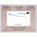 Personalised Live Laugh Love Photo Frame 4x6