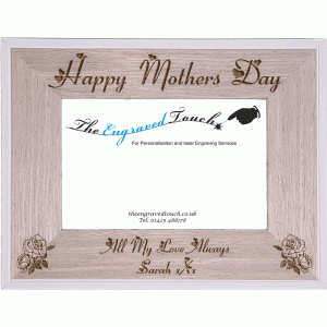 Personalised Mothers Day Photo Frame 4x6 Template 1