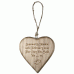 Personalised Rustic Thick Wooden Heart Valentines Template 2