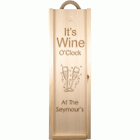 Personalised Celebration Wine Box Template 2